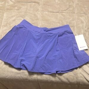 Purple tennis  Skirt lululemon